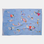 Sky Blue | Wassily Kandinsky Theedoek (Horizontaal)