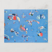 Sky Blue Wassily Kandisnky Briefkaart (Voorkant)