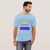 sky blue waters, Hamms logo T-shirt (Voorkant volledig)