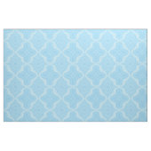 Sky Blue Wavy Rhombus Pattern Stof (Yard (91,4 cm))