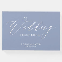 Sky Blue Wedding Gastboek Gastenboek