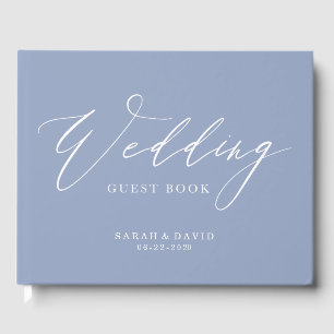 Sky Blue Wedding Gastboek Gastenboek