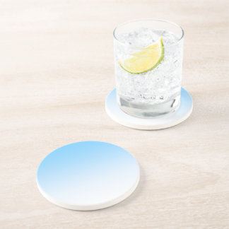Sky Blue White Ombre Zandsteen Onderzetter