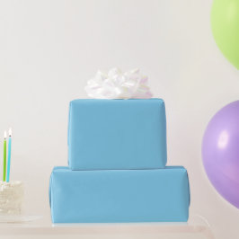 Sky Blue Wrapping Paper Cadeaupapier