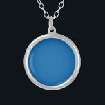 Sky Blue Zilver Vergulden Ketting<br><div class="desc">Het ontwerp van "Blue Sky" is geïnspireerd op de kleur van de lucht van het fotografische kunstwerk "Clouds in the Sky". "Wolken aan de hemel" is een foto van witte wolken tegen een blauwe hemel in een uniek hoekig patroon. Voor uw unieke set van bijpassende stukken, zie ook Clouds in...</div>