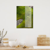 Sky boivin gedicht poster (Keuken)