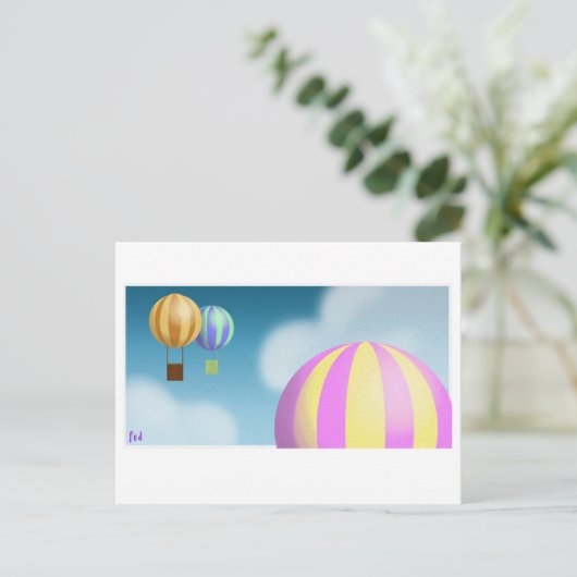 Sky Briefkaart (Staand voorkant)