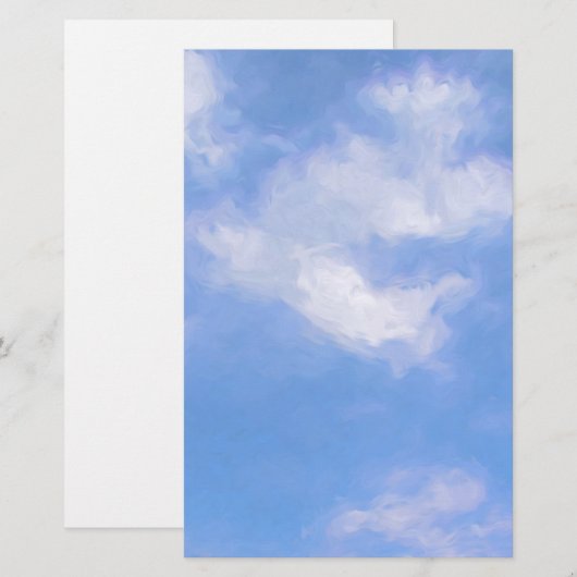 Sky Briefpapier (Voorkant / Achterkant)