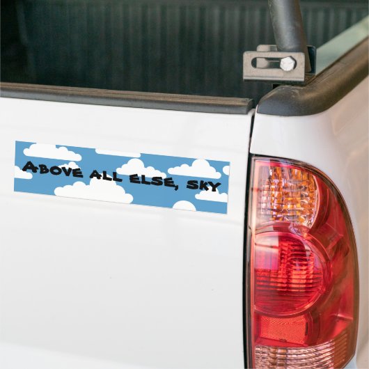 Sky Bumpersticker (Op Truck)