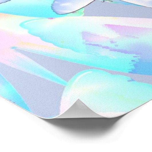 Sky Butterfly Poster (Hoek)