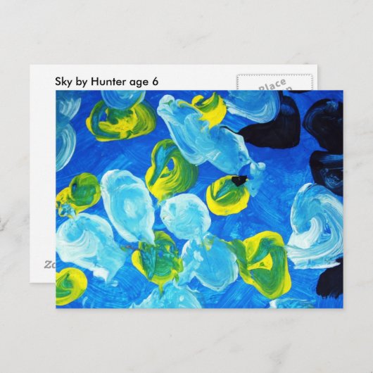 Sky Card Briefkaart (Voorkant / Achterkant)