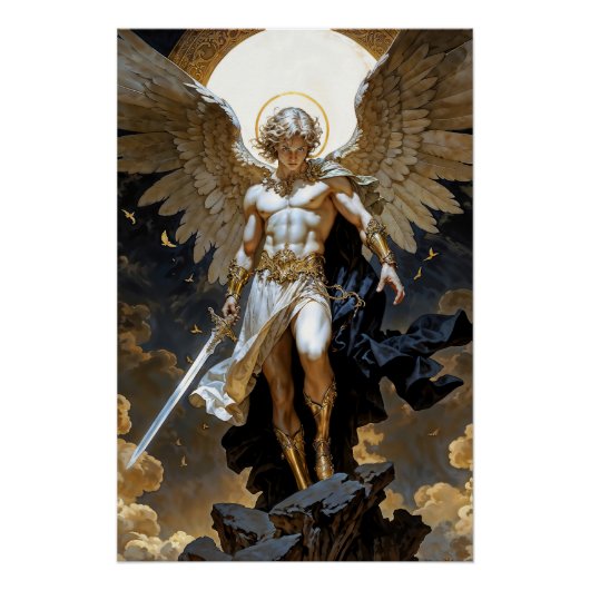 Sky Champion Archangel Michael Perfect Poster (Voorkant)