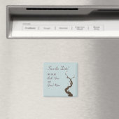 Sky Cherry Blossom Save the Date Magnet (Insitu (Vaatwasser))