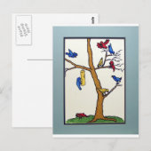 Sky Children door Piliero Briefkaart (Voorkant / Achterkant)