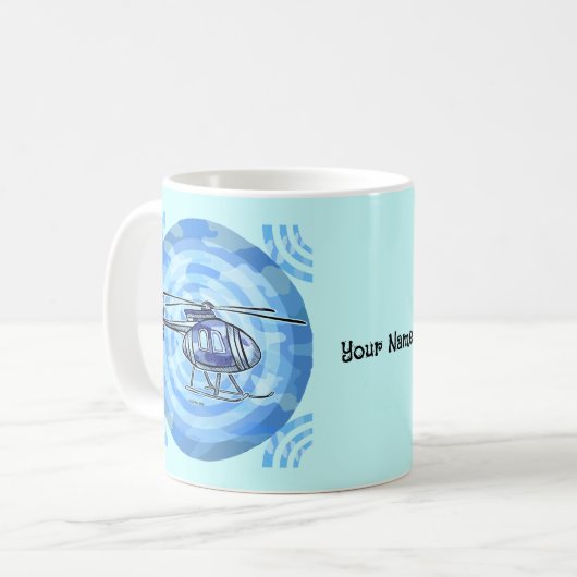 Sky Chopper Helikopter mok (Voorkant links)