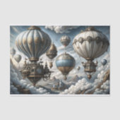 Sky City Airships Decoupage Tissuepapier (Voorkant)
