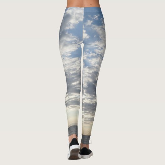 Sky & Clouds-Leggings Leggings (Achterkant)