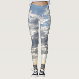 Sky & Clouds-Leggings Leggings