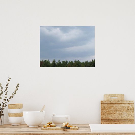 Sky & Clouds Poster (Keuken)