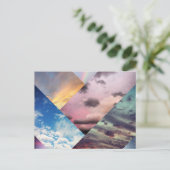 Sky Collage Briefkaart (Staand voorkant)