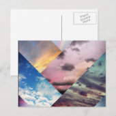 Sky Collage Briefkaart (Voorkant / Achterkant)