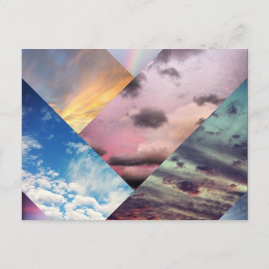 Sky Collage Briefkaart (Voorkant)