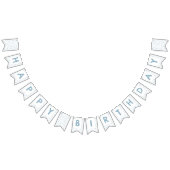 Sky Confetti Waterverf Stippen Bunting Flag Vlaggetjes (Alle)