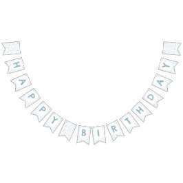 Sky Confetti Waterverf Stippen Bunting Flag Vlaggetjes