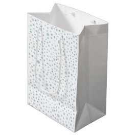 Sky Confetti Waterverf Stippen Gift Bag Medium Cadeauzakje