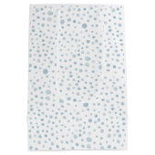 Sky Confetti Waterverf Stippen Gift Bag Medium Cadeauzakje (Achterkant)