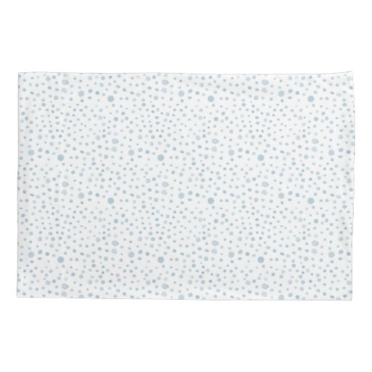 Sky Confetti Waterverf Stippen Kussensloop (Achterkant)