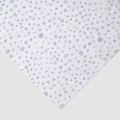 Sky Confetti Waterverf Stippen Tissue Paper Tissuepapier (Detail)