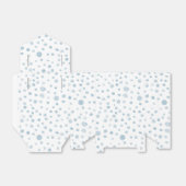 Sky Confetti Waterverf Stippen voorkeursbox Bedankdoosjes (Uitgevouwen)