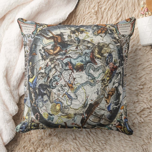 Sky Constellations  hemelkaart Kussen (Deken)