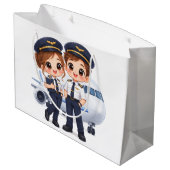 Sky Crew Duo Groot Cadeauzakje (Achterkant Gekanteld)