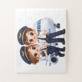 Sky Crew Duo Legpuzzel (Verticaal)