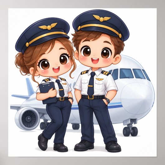 Sky Crew Duo Poster (Voorkant)