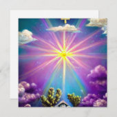 Sky Cross Kerk Kaart (Voorkant / Achterkant)