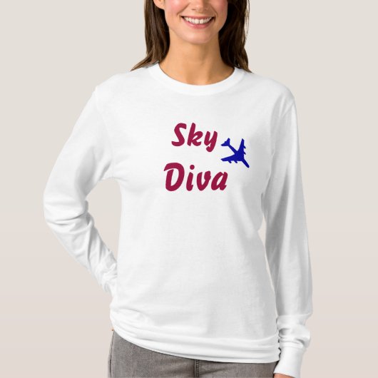 Sky Diva T-shirt (Voorkant)