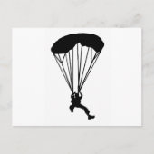 SKY DIVE NACHT BRIEFKAART (Voorkant)