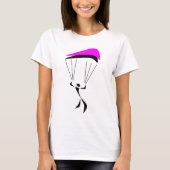 SKY DIVE PINK T-SHIRT (Voorkant)