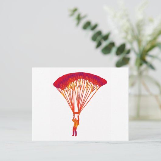 SKY DIVE TRUTH BRIEFKAART (Staand voorkant)