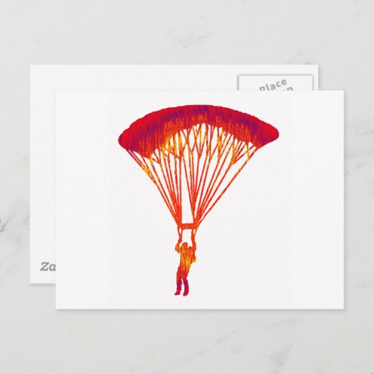 SKY DIVE TRUTH BRIEFKAART (Voorkant / Achterkant)