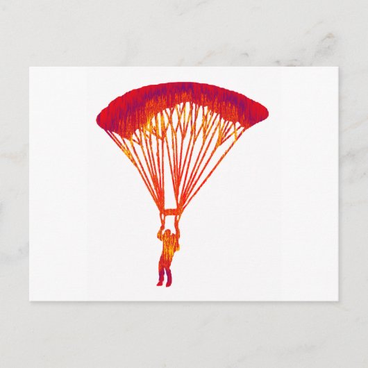 SKY DIVE TRUTH BRIEFKAART (Voorkant)