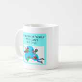 sky diver giften koffiemok (Voorkant links)
