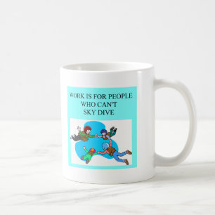 sky diver giften koffiemok