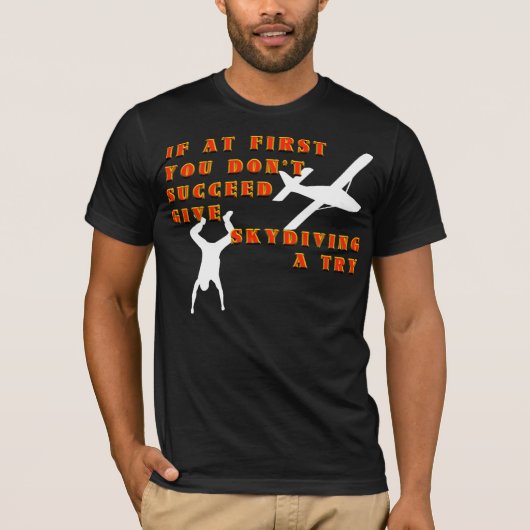 Sky Diving T-shirt (Voorkant)