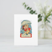  Sky Diving Valentijnsdag Feestdagenkaart (Staand voorkant)