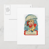  Sky Diving Valentijnsdag Feestdagenkaart (Voorkant / Achterkant)