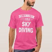 Sky Diving Voor Meisjes Vrouwen Jongens Mannen T-shirt (Voorkant)